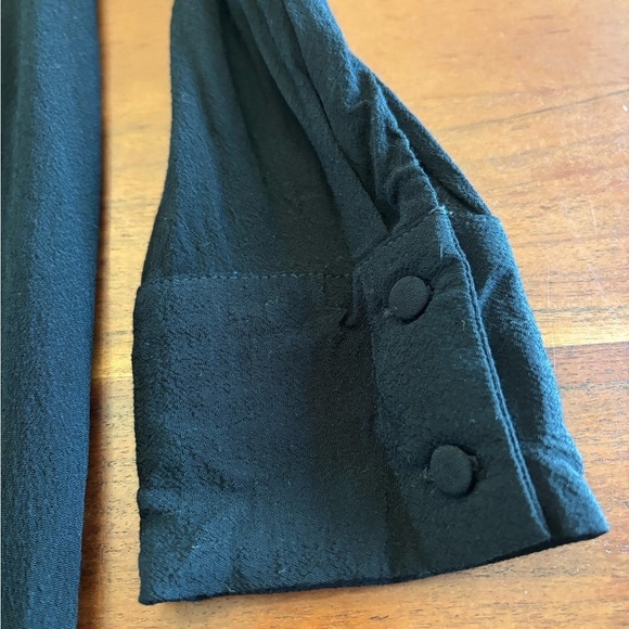 Madewell Heather Long-Sleeve Button-Front Mini Dress - Picture 8 of 11